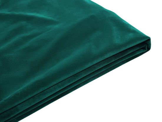 Beliani Náhradní povlak pro postel 180 x 200 cm tmavě zelený FITOU