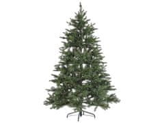 Beliani Vánoční stromek se světýlky 180 cm zelený FIDDLE