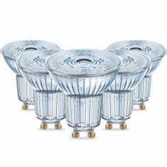 Osram 5x stmívatelná LED žárovka GU10 4,5W = 50W 350lm 3000K Teplá bílá