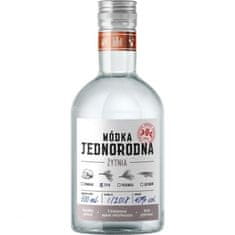 Toruńskie Wódki Žitná vodka 0,5 l | Wódka Jednorodna Żytnia | 500 ml | 40 % alkoholu