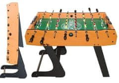 shumee Fotbalový stůl Foosball Stolní fotbal skládací 125 cm