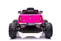 Lean-toys Auto Na Akumulátor Mercedes Dk-Mt950 Barbie Pink