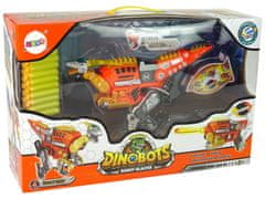 Lean-toys Dinobots 2V1 Dinosaurus Pistole Na Šipky Pomazánek