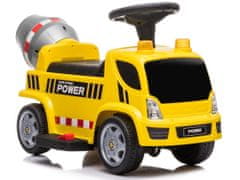 shumee Jízda vozidlem na míchačce na beton zní podpora baterie žlutá
