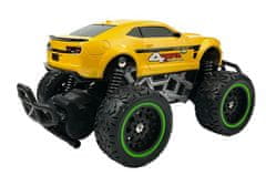 Lean-toys Dálkově ovládané auto R / C 6,5 km / h High Wheels Ż