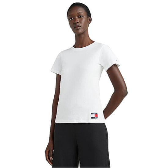 Tommy Hilfiger Dámské triko Relaxed Fit UW0UW03974-YBR