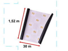 Aga Uhlíková 4D fólie v roli černá 1,52x30m