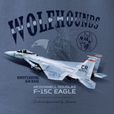 ANTONIO Tričko s vojenským letadlem F-15C EAGLE, XL