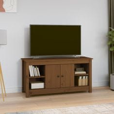 Vidaxl TV skříňka medově hnědá 103 x 36,5 x 52 cm masivní borové dřevo