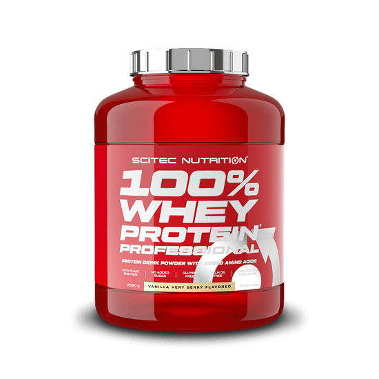 Scitec Nutrition 100% WP Professional 2350 g vanilla very berry