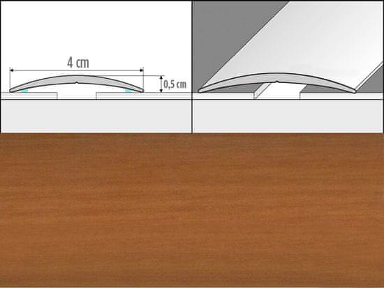 Effector Přechodové lišty A13 - SAMOLEPÍCÍ šířka 4 x výška 0,5 x délka 93 cm - višeň