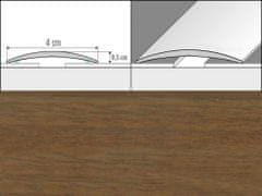 Effector Přechodové lišty A13 - SAMOLEPÍCÍ šířka 4 x výška 0,5 x délka 93 cm - ořech chile