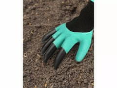Extol Premium Rukavice 8856661 rukavice zahradní polyesterové s latexem a drápy na pravé ruce, velikost 8&quot;