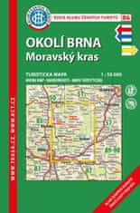 KČT 86 Okolí Brna, Moravský kras 1:50 000/turistická mapa