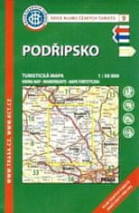 MAPA KČT 9 Podřipsko 1:50 000 Turistická