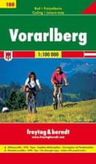 Freytag & Berndt RK 100 Vorarlberg 1:100 000 / cyklomapa