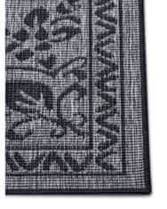 NORTHRUGS Kusový koberec Twin Supreme 105452 Leyte Night Silver – na ven i na doma 200x290