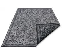 NORTHRUGS Kusový koberec Twin Supreme 105452 Leyte Night Silver – na ven i na doma 200x290