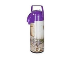 Banquet Termoska s pumpou Culinaria Lavender 1,9 L, OK