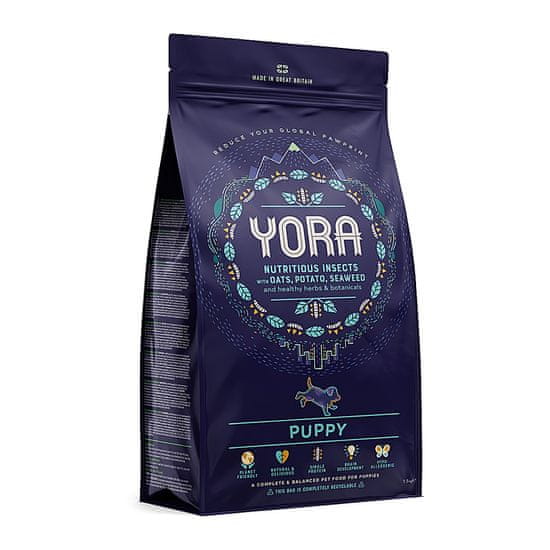 YORA Dog Puppy granule z hmyzu pro štěňata 1,5kg