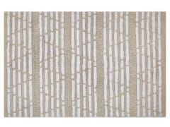 Beliani Bavlněný koberec 120x180 cm béžový AHIRLI
