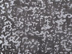 Beliani Koberec z viskózy 80x150 cm šedo-stříbrný ESEL