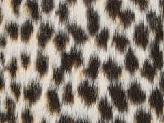 Beliani Koberec hnědý gepard NAMBUNG