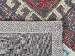 Beliani Vlněný koberec 200 x 200 cm vícebarevný FINIKE