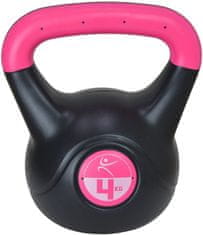 LIFEFIT Činka Kettlebell Vinyl 4kg