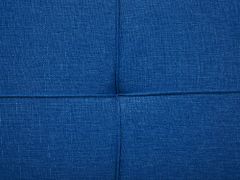 Beliani Tmavě modrá čalouněná rozkládací pohovka RONNE