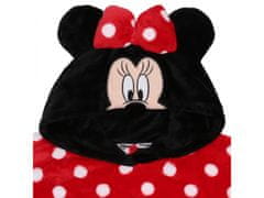 sarcia.eu Dívčí mikina Disney Minnie Mouse / Župan / Puntíková deka, Deka s kapucí, Snuddie 104-116 cm