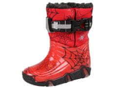 sarcia.eu Chlapecké sněhule Spider-man Červené s odrazkou, teplé, pohodlné ZETPOL 21-22 EU