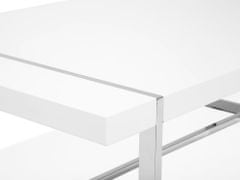 Beliani Konferenční stolek bílý TULSA