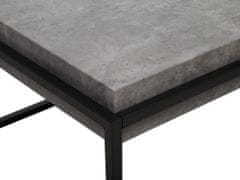Beliani Konferenční stolek šedý ALTOS