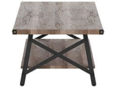 Beliani Konferenční stolek taupe 100 x 55 cm CARLIN