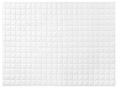 Beliani Přikrývka polyester/bavlna 155 x 220 cm teplá JANNU