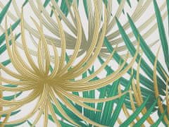 Beliani Sada 2 venkovních polštářů palmový motiv 45 x 45 cm vícebarevná GAIANA