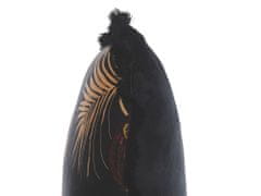 Beliani Sada 2 polštářů s motivem tygra 45 x 45 cm černo béžová RAMTEK