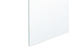 Beliani Sprchová zástěna z tvrzeného skla 100 x 190 cm AHAUS
