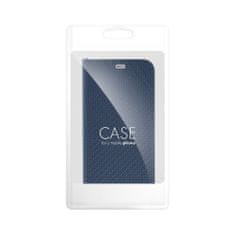 FORCELL Pouzdro / obal na Xiaomi Redmi 12 4G / 12 5G modré - knížkové LUNA Book Carbon