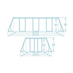 Bestway Power Steel 4,04 x 2,01 x 1 m 56442