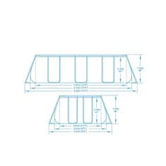 Bestway Power Steel 4,12 x 2,01 x 1,22 m 56457