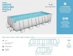 Bestway Bazén Power Steel Frame 6,4 x 2,74 x 1,32 m - 5611Z