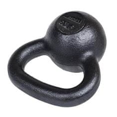 HMS Litinový kettlebell KZG06 6 kg, černý