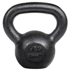 HMS Litinový kettlebell KZG06 6 kg, černý