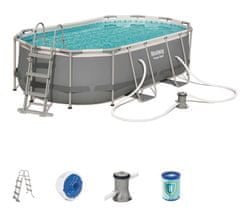 Bestway Steel Frame Pool 424 x 250 x 100 cm 56620