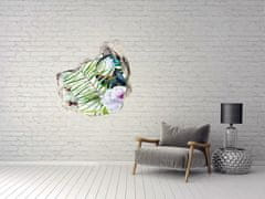 Wallmuralia Díra 3D foto tapeta nálepka Tukan tropy 75x75 cm