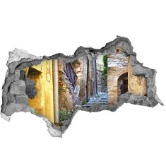 Wallmuralia Fototapeta díra na zeď 3D Romantická ulička 115x88 cm