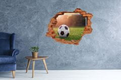 Wallmuralia Fototapeta díra na zeď 3D Fotbal 120x93 cm