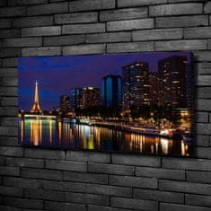 Wallmuralia Foto obraz canvas Noční Paříž 100x50 cm